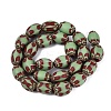 Handmade Millefiori Glass Barrel Beads LS-LA-N002-06E-2