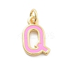 Rack Plating Brass Pendants KK-C065-02Q-G-1
