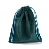 Velvet Jewelry Drawstring Storage Pouches ABAG-P013-02D-08-2