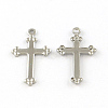 Tarnish Resistant Cross 201 Stainless Steel Pendants LS-STAS-R075-19-1
