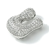 Rack Plating Brass Cubic Zirconia Pendants KK-S378-02P-U-2