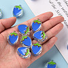 Transparent Enamel Acrylic Beads TACR-S155-003K-5