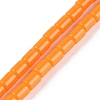 Opaque Resin Beads Strands RESI-C052-01A-1