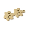 304 Stainless Steel Pendants LS-STAS-E501-01G-02-3