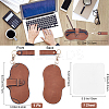 1Pc PU Leather Eyeglass Cases AJEW-CN0002-63A-2