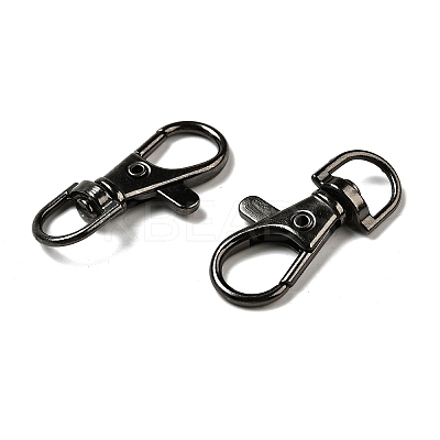 Tibetan Style Alloy Swivel Clasps PALLOY-F210-02B-1