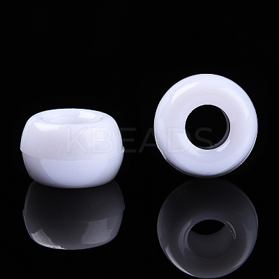 Opaque Plastic Beads KY-T025-01-F18-1