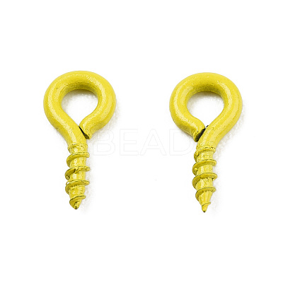 Spray Painted Iron Screw Eye Pin Peg Bails LS-IFIN-N010-002A-14-1