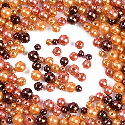 ABS Plastic Imitation Pearl Beads X-KY-G030-01A-1