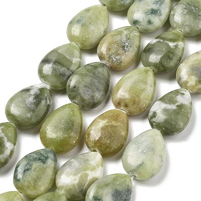 Natural Chinese Southern Jade Beads Strands G-P528-L26-01-1