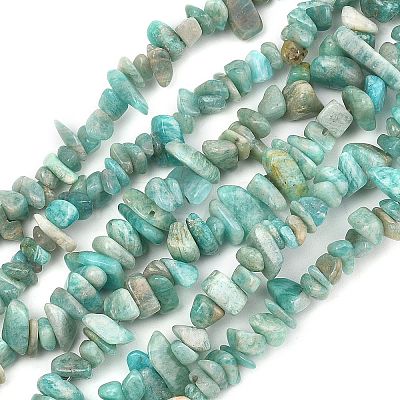 Natural Amazonite Beads Strands G-K409-A01-01-1