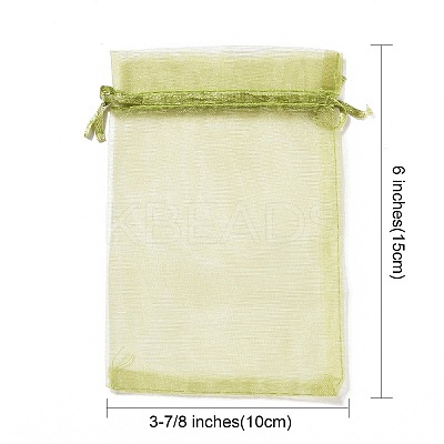 Organza Gift Bags with Drawstring LS-X-OP-R016-10x15cm-13-1