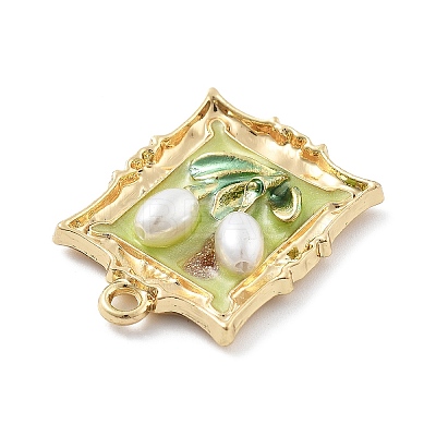 Alloy Enamel Pendants LS-FIND-G089-02G-05-1