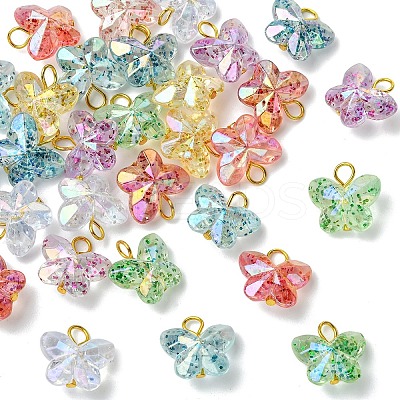 30Pcs Acrylic Pendants PALLOY-YW00120-1
