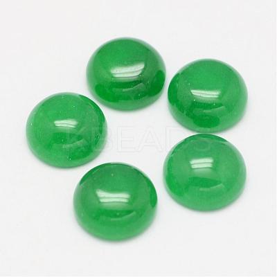 Natural Malaysia Jade Cabochons G-F311-01-8mm-1