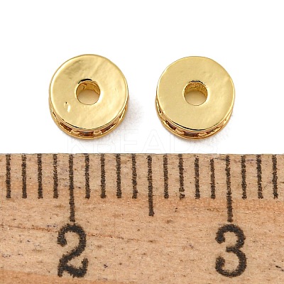 Rack Plating Brass Micro Pave Cubic Zirconia Beads KK-U030-26G-03-1