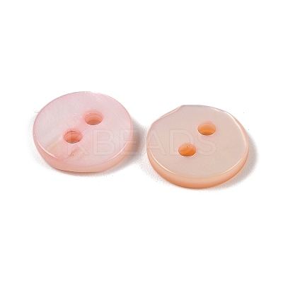 Freshwater Shell Buttons SHEL-C005-01C-08-1