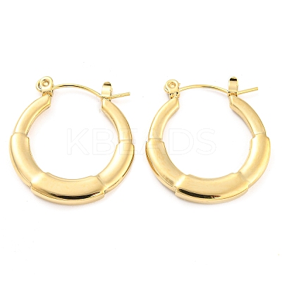 Ring 304 Stainless Steel Hoop Earrings for Women EJEW-C067-10G-1