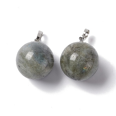 Natural Labradorite Pendants G-G926-02P-07-1