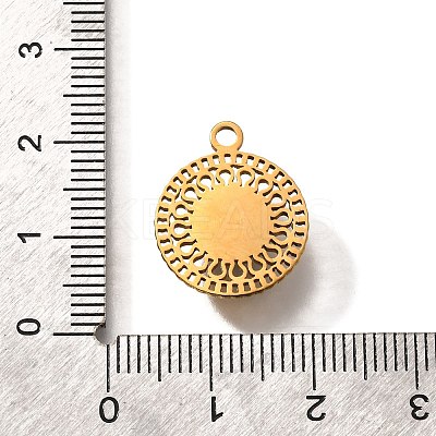 Natural Tiger Eye Pendants LS-STAS-M057-02G-02-1
