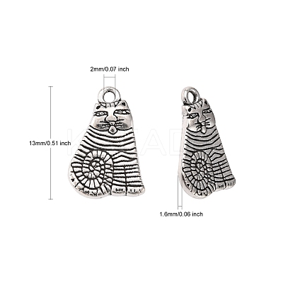 Tibetan Style Alloy Pendants LF0115Y-1