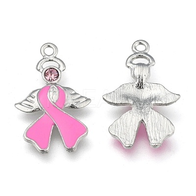 October Breast Cancer Pink Awareness Ribbon ENAM-D001-2-1
