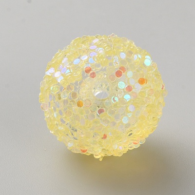 Opaque Acrylic Glitter Beads LS-FIND-CJC0010-111A-02-1