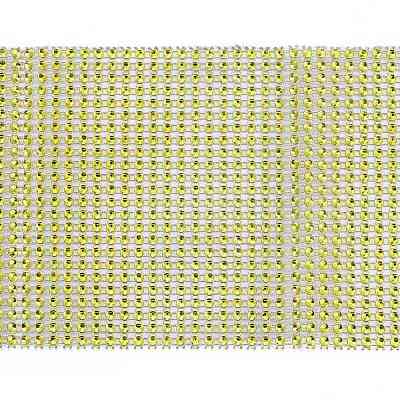 24 Rows Plastic Diamond Mesh Wrap Roll DIY-L049-05H-1