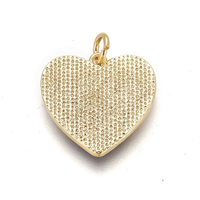 Brass Enamel Pendants KK-L185-01G-1