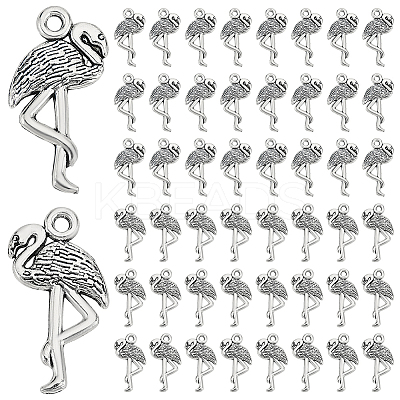 120Pcs Tibetan Style Alloy Pendants TIBEP-GO0001-05-1