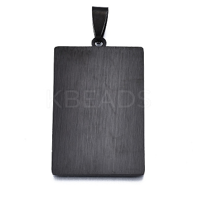 201 Stainless Steel Pendants LS-STAS-S105-LA461-12-1