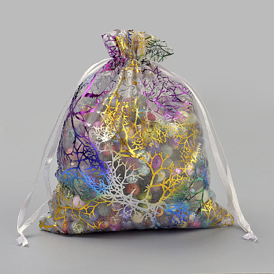 Organza Gift Bags X-OP-Q051-10x15-02-1