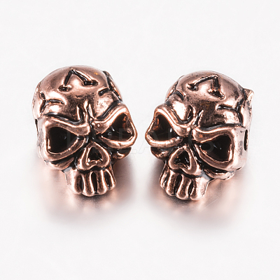 Tibetan Style Alloy Beads PALLOY-F200-11ARG-1