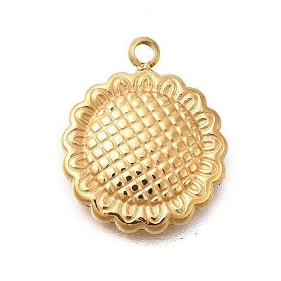 304 Stainless Steel Pendants STAS-R159-34G-1