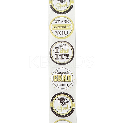 Graduation Theme Stickers Roll DIY-H167-04B-1
