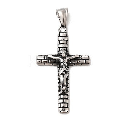 304 Stainless Steel Pendants STAS-A130-09A-AS-1