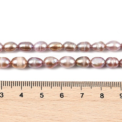 Natural Cultured Freshwater Pearl Beads Strands PEAR-I007-01B-01A-1