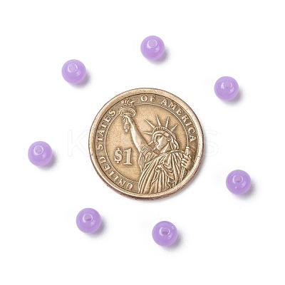 Fluorescent Acrylic Beads MACR-R517-6mm-09-1