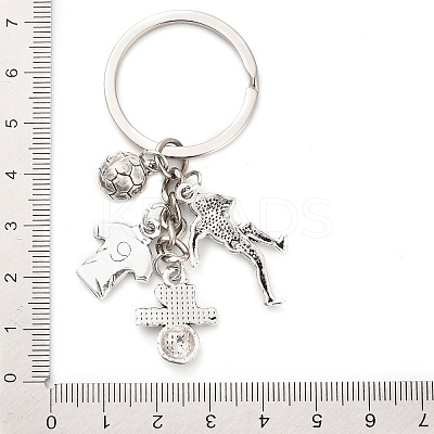 Zinc Alloy Keychains LS-KEYC-I118-01ASP-03-1