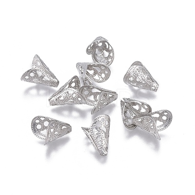 Tarnish Resistant 304 Stainless Steel Bead Cap STAS-P236-15P-1