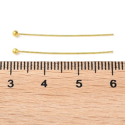 Brass Ball Head Pins RP0.5X30MM-G-01-1