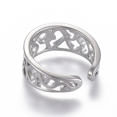 Adjustable Brass Toe Rings RJEW-EE0002-17P-1