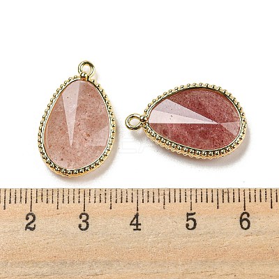 Natural Mixed Stone Faceted Pendants G-M431-14G-1