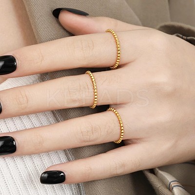304 Stainless Steel Finger Rings for Couple FS-WG36BBF-02-1