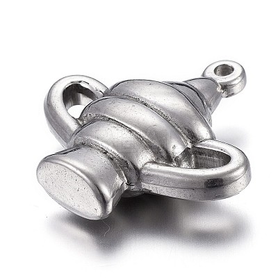Tarnish Resistant 304 Stainless Steel Pendants STAS-P218-06-1
