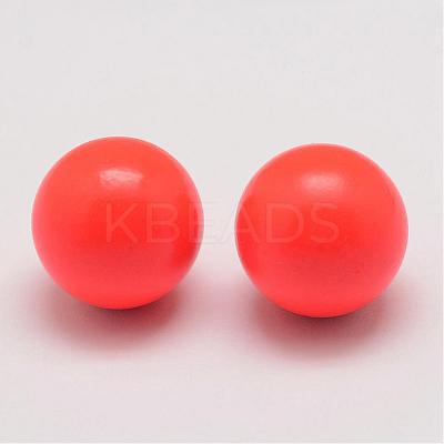 Brass Chime Ball Beads Fit Cage Pendants KK-G298-16mm-12-1
