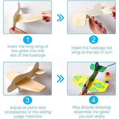 Unfinished Blank Wooden Toys DIY-OC0001-94-1