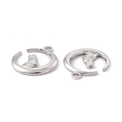 Non-Tarnish 304 Stainless Steel Pendants STAS-K242-01P-1