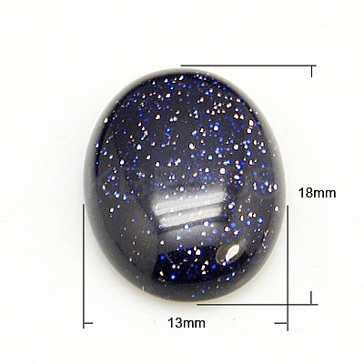 Gemstone Cabochons G-H1596-18x13x5mm-13-1