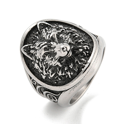 304 Stainless Steel Ring RJEW-B055-05AS-05-1